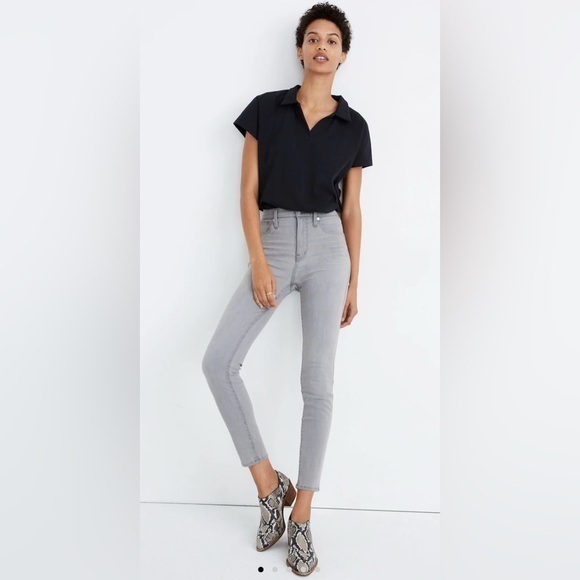 Madewell Pants - BNWT Madewell High Rise Skinny Crop Jeans $138 size 25